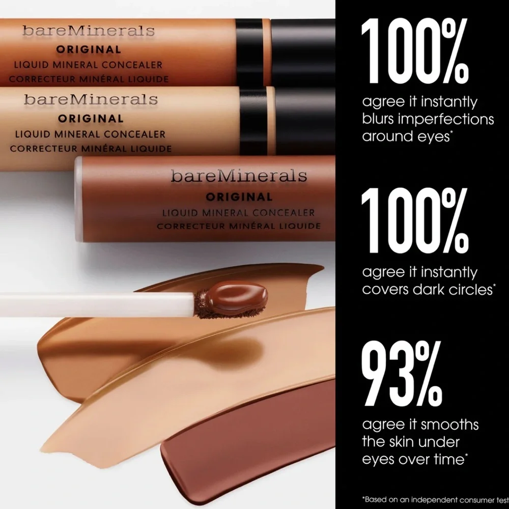 Bare Minerals Original Liquid Mineral Concealer select from 18 shades - Picture 6 of 12